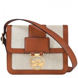 Longchamp Box-Trot S Ženske Torba Crossbody Smeđe | 59602-IHFT