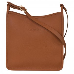 Longchamp Le Foulonné M Ženske Torba Crossbody Smeđe | 41956-HYRE