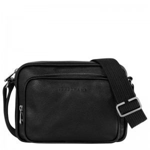 Longchamp Le Foulonné S Muške Camera Bag Crne | 78143-PILX