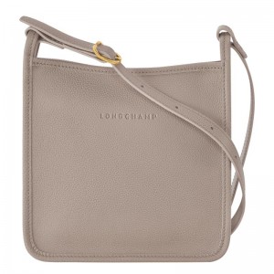 Longchamp Le Foulonné S Ženske Torba Crossbody Sive | 30257-DXLM