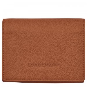 Longchamp Le Foulonné Ženske Novčanici Smeđe | 32684-PINA