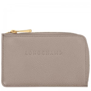 Longchamp Le Foulonné Ženske Vlasnici Kartica Sive | 87321-CUQS