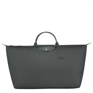 Longchamp Le Pliage Green M Muške Putne Torbe Sive | 97538-UCWX