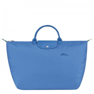 Longchamp Le Pliage Green S Muške Putne Torbe Plave | 27610-ORGL