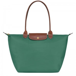 Longchamp Le Pliage Original L Ženske Torba Tote Zelene | 20493-URDB