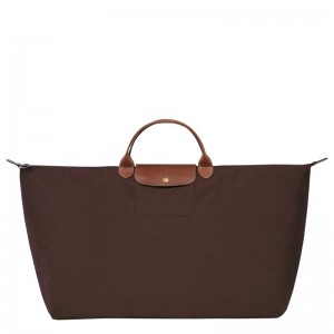 Longchamp Le Pliage Original M Muške Putne Torbe Smeđe | 50279-GSEZ