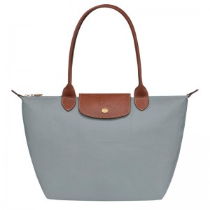 Longchamp Le Pliage Original M Ženske Torba Tote Sive | 75602-IYKO