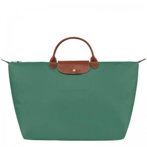 Longchamp Le Pliage Original S Muške Putne Torbe Zelene | 25478-XKSZ