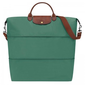 Longchamp Le Pliage Original expandable Muške Putne Torbe Zelene | 14872-ACGY