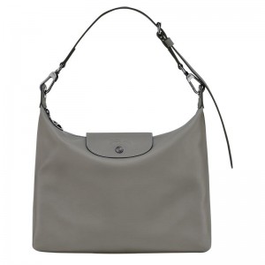 Longchamp Le Pliage Xtra M Ženske Hobo Torba Sive | 97538-FCWY