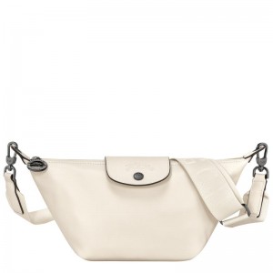 Longchamp Le Pliage Xtra XS Muške Torba Crossbody Bijele | 71589-HVIJ