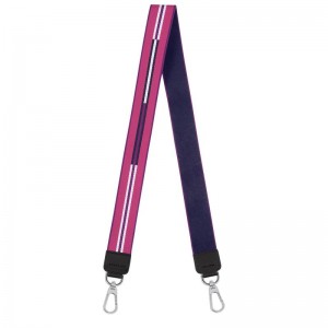 Longchamp Rayures Muške Shoulder Straps Ljubičaste | 18574-VUGN