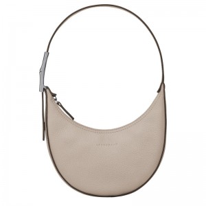 Longchamp Roseau Essential S Ženske Hobo Torba Sive | 31976-EMKA