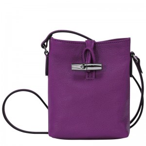 Longchamp Roseau XS Ženske Torba Crossbody Ljubičaste | 03759-WBFS