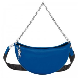 Longchamp Smile S Ženske Torba Crossbody Plave | 41680-OMBV