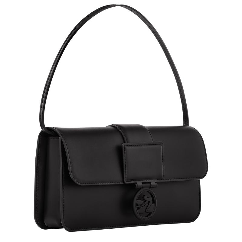 Longchamp Box-Trot M Shoulder bag Ženske Torbe za Rame Crne | 42153-DTGV