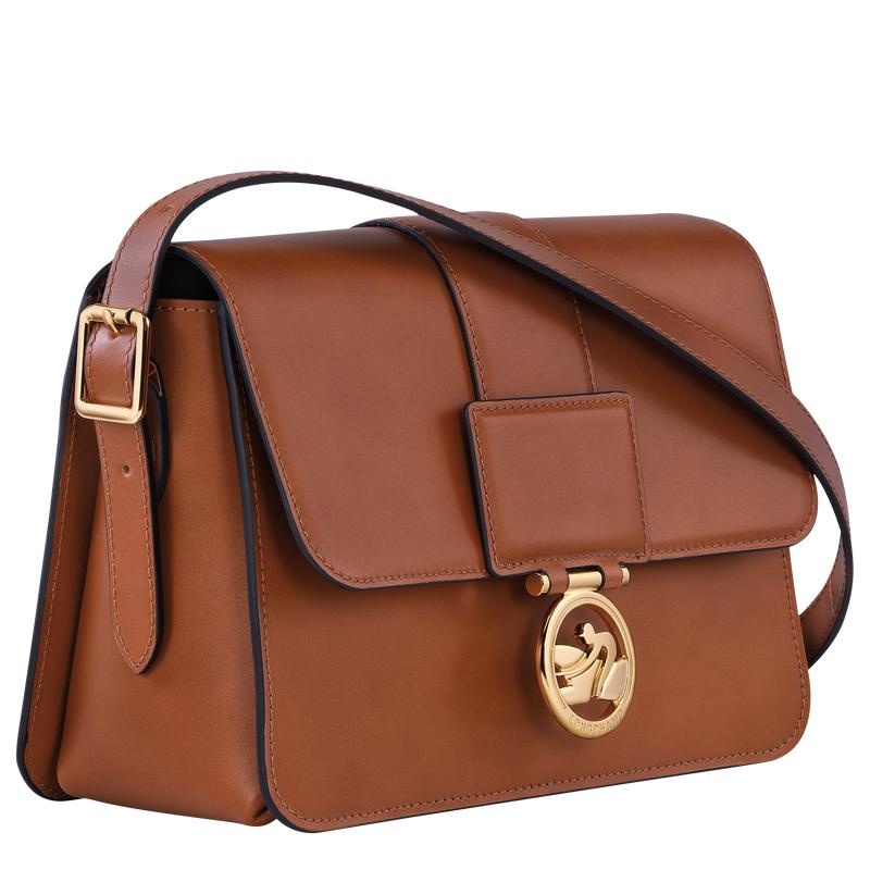 Longchamp Box-Trot M Ženske Torba Crossbody Smeđe | 23560-RZAC