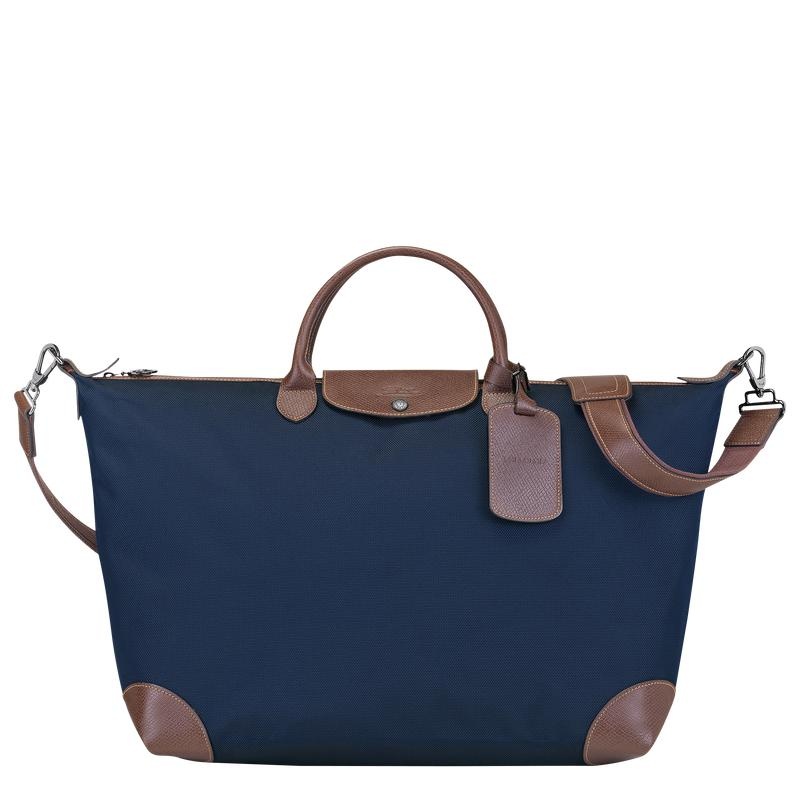 Longchamp Boxford S Muške Putne Torbe Plave | 93486-KIZL