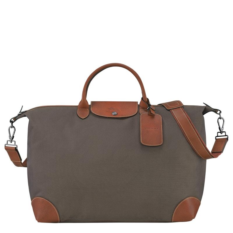 Longchamp Boxford S Muške Putne Torbe Smeđe | 41873-GLJD