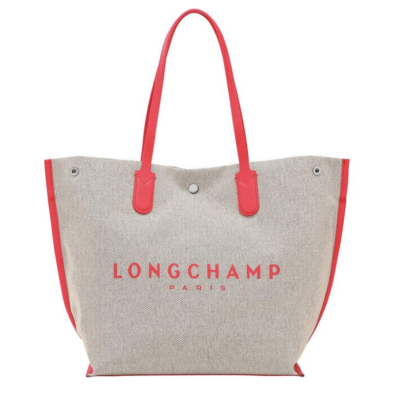 Longchamp Essential L Ženske Torba Tote Crvene | 65132-CGIU