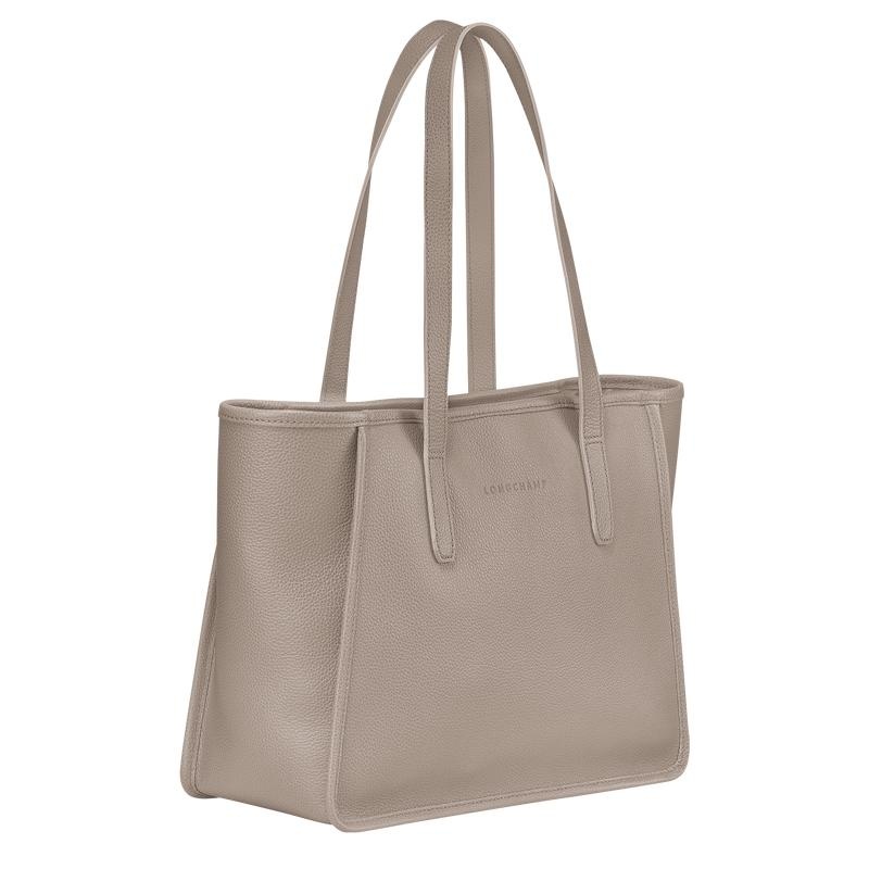 Longchamp Le Foulonné L Ženske Torba Tote Sive | 10825-LCOB