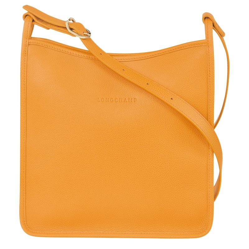 Longchamp Le Foulonné M Ženske Torba Crossbody Boje Marelice Narančaste | 03982-KAIU