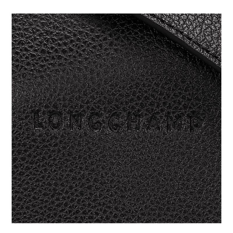 Longchamp Le Foulonné M Ženske Torba Crossbody Crne | 29483-VIAZ