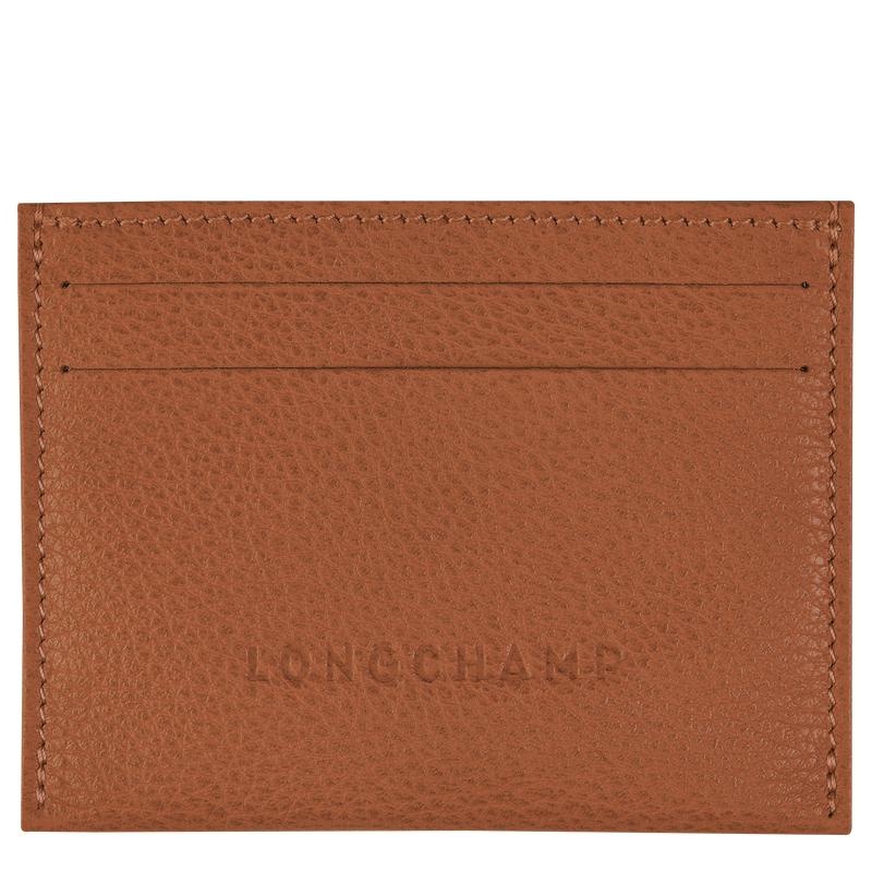 Longchamp Le Foulonné Muške Vlasnici Kartica Smeđe | 87325-UEBK