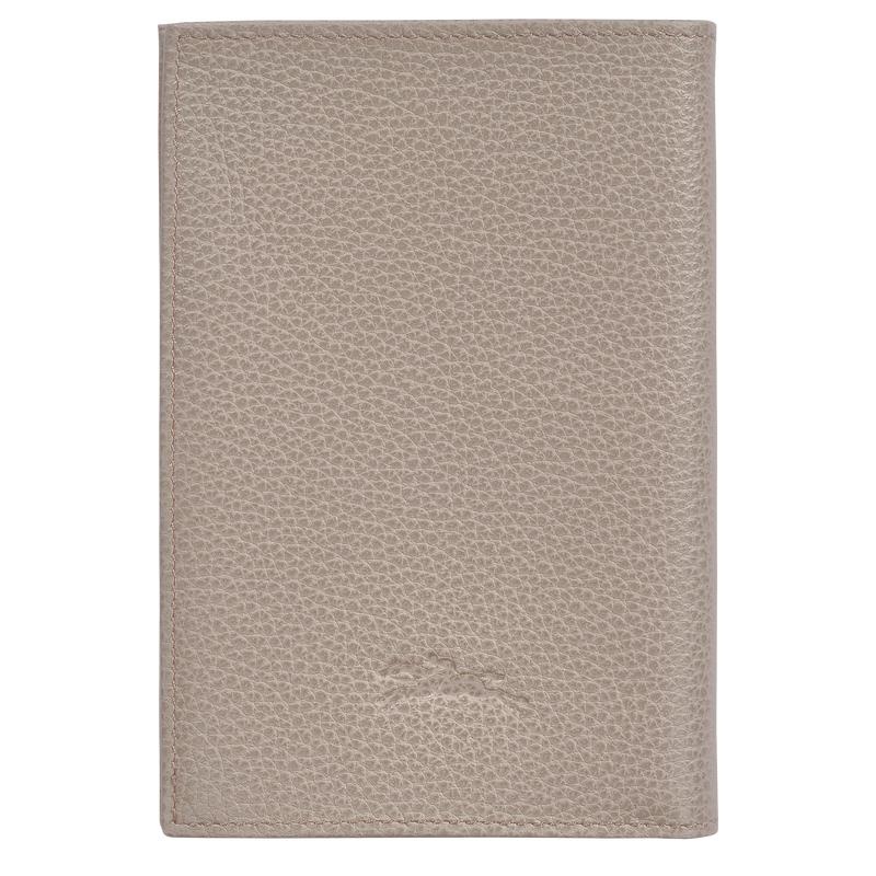 Longchamp Le Foulonné Passport cover Muške Putne Torbe Sive | 64507-ZVLJ