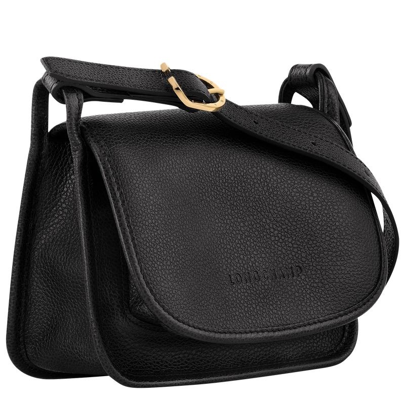 Longchamp Le Foulonné S Ženske Torba Crossbody Crne | 68502-ATQO