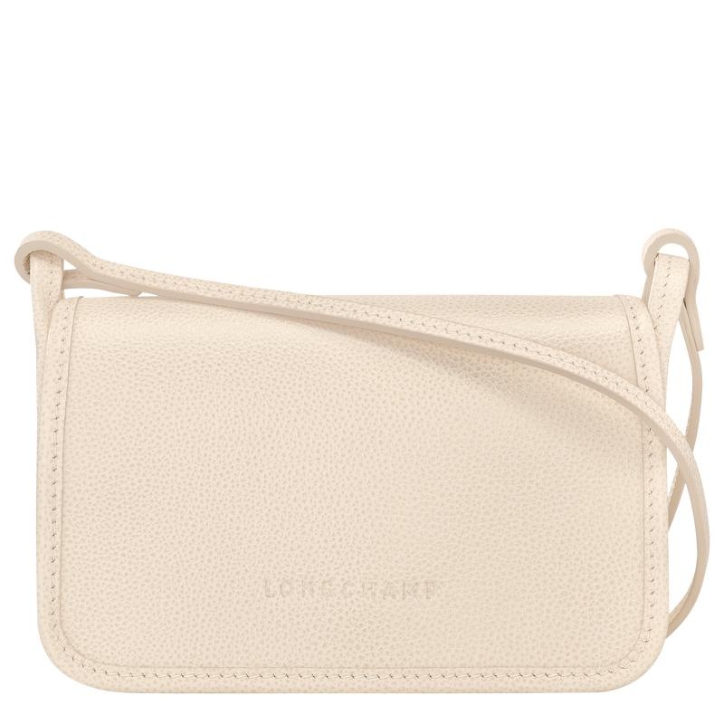 Longchamp Le Foulonné XS Ženske Clutch Bijele | 41508-IRUZ