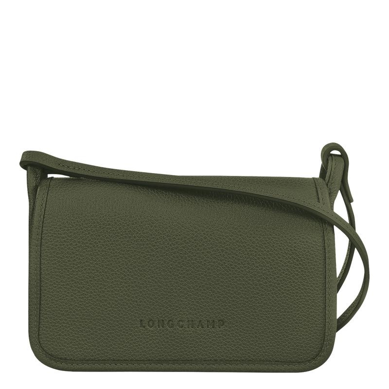 Longchamp Le Foulonné XS Ženske Clutch Kaki Boja | 65920-FVLR