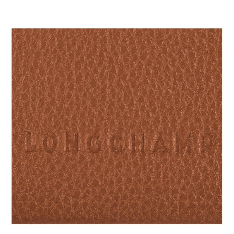 Longchamp Le Foulonné Ženske Vlasnici Kartica Smeđe | 84361-UPCM