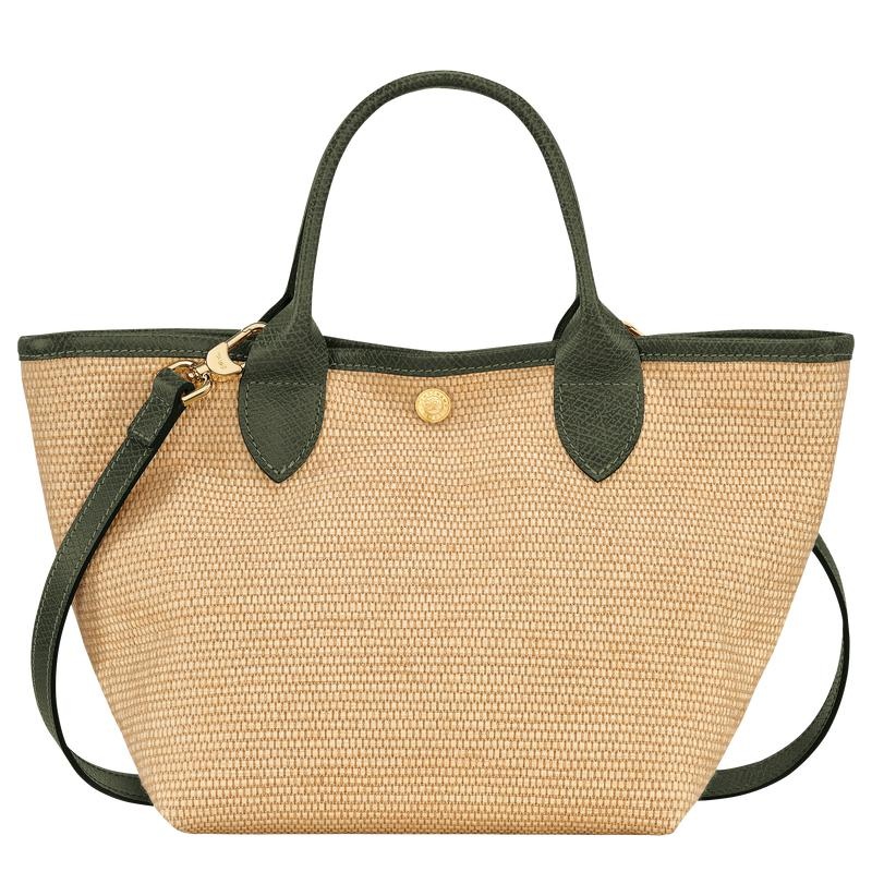 Longchamp Le Panier Pliage S Ženske Basket Bag Kaki Boja | 01725-AMSR