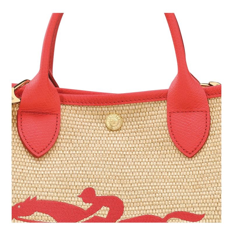 Longchamp Le Panier Pliage S Ženske Basket Bag Crvene | 50843-MJGD