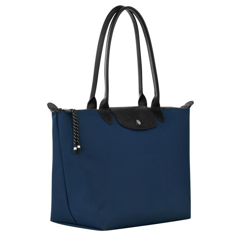 Longchamp Le Pliage Energy L Ženske Torba Tote Tamnoplave | 50714-UOTS