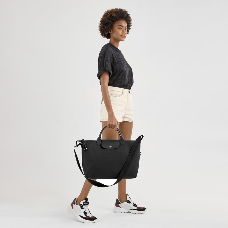 Longchamp Le Pliage Energy XL Muške Torbica Crne | 91536-ABQP