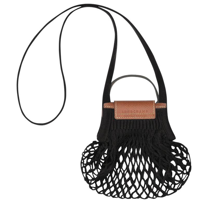 Longchamp Le Pliage Filet XS Ženske Mesh Bag Crne | 74291-YFEP