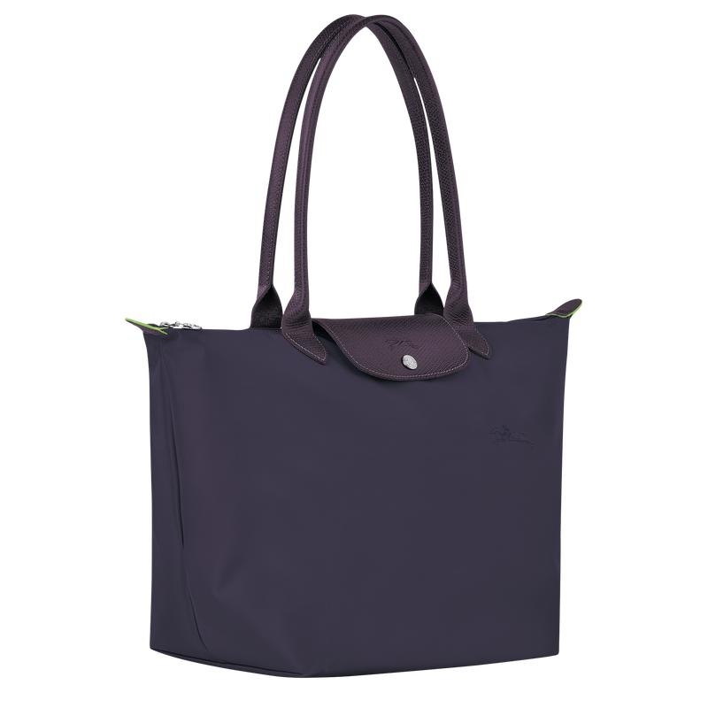 Longchamp Le Pliage Green L Ženske Torba Tote Ljubičaste | 89640-PGSF