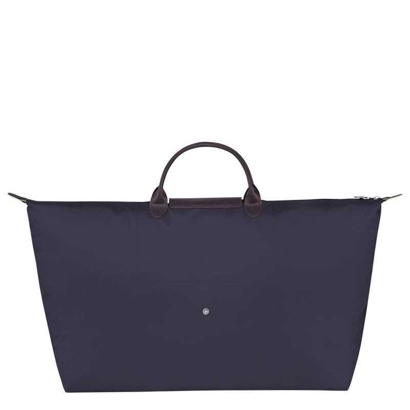 Longchamp Le Pliage Green M Muške Putne Torbe Ljubičaste | 30975-VMDJ