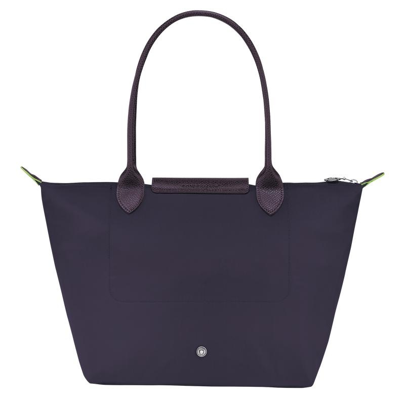 Longchamp Le Pliage Green M Ženske Torba Tote Ljubičaste | 94138-GCVP