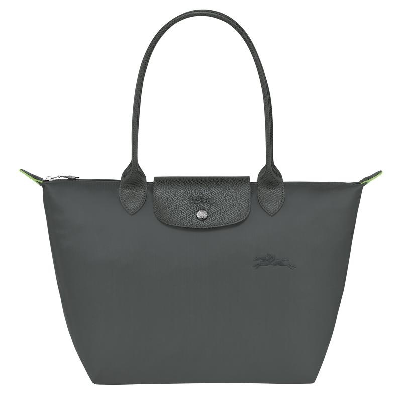 Longchamp Le Pliage Green M Ženske Torba Tote Sive | 14965-XLFQ