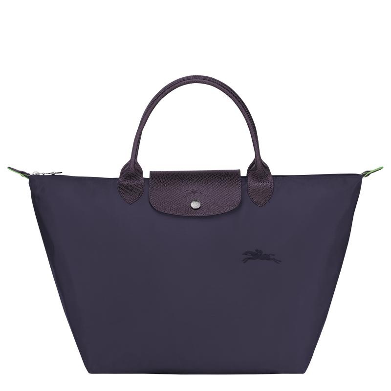 Longchamp Le Pliage Green M Ženske Torbica Ljubičaste | 71265-CDNJ