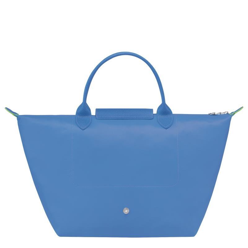 Longchamp Le Pliage Green M Ženske Torbica Plave | 26957-EKFS