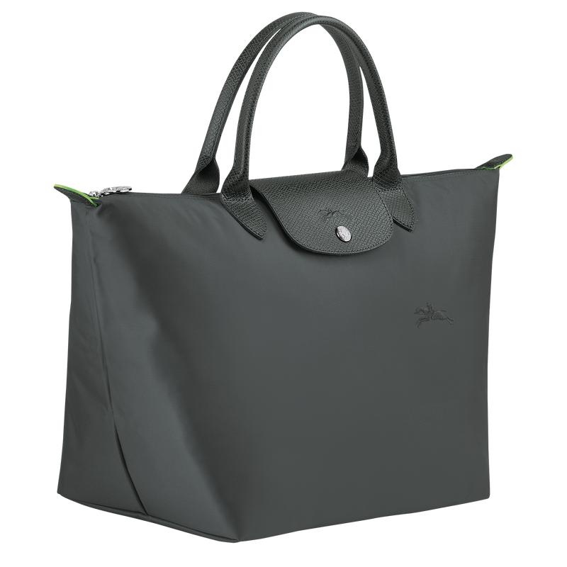 Longchamp Le Pliage Green M Ženske Torbica Sive | 38169-MZRQ