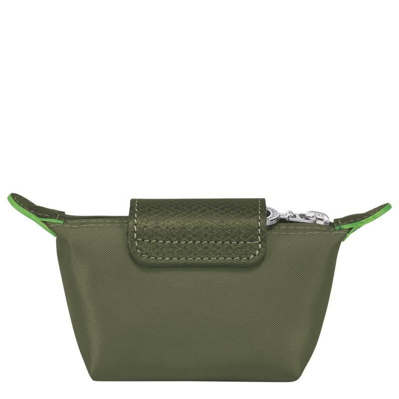 Longchamp Le Pliage Green Muške Torbica Za Novčiće Zelene | 59361-AWTI