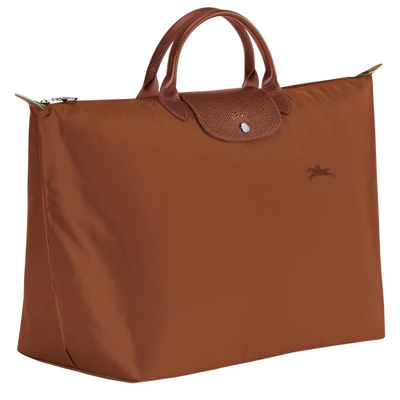 Longchamp Le Pliage Green S Muške Putne Torbe Smeđe | 62375-AOPX