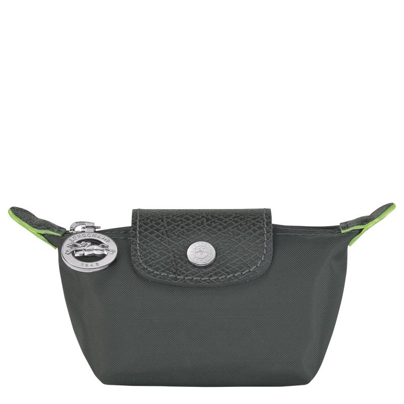 Longchamp Le Pliage Green Ženske Torbica Za Novčiće Sive | 02475-BARZ