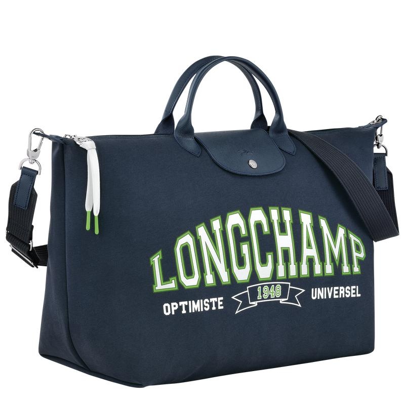 Longchamp Le Pliage Kolekcija Muške Putne Torbe Tamnoplave | 04387-BWZY