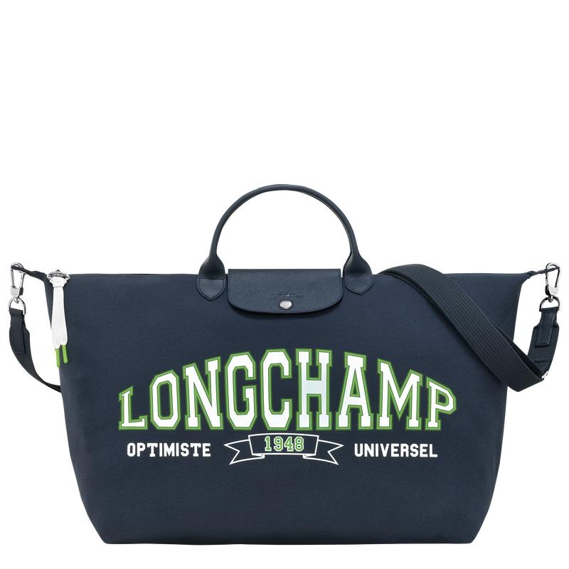 Longchamp Le Pliage Kolekcija Ženske Putne Torbe Tamnoplave | 08135-BQEY